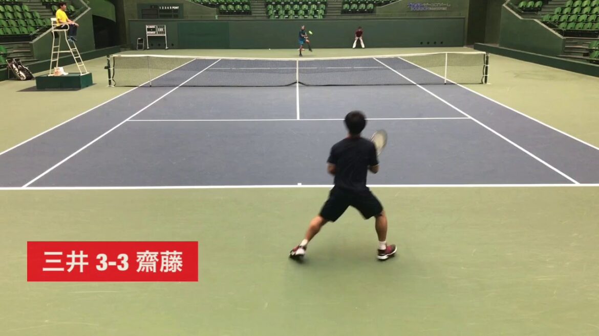 【兵庫国際②/SF/Full】三井駿介 対 齋藤惠佑 2018 兵庫国際ジュニアテニス② 男子シングルス準決勝