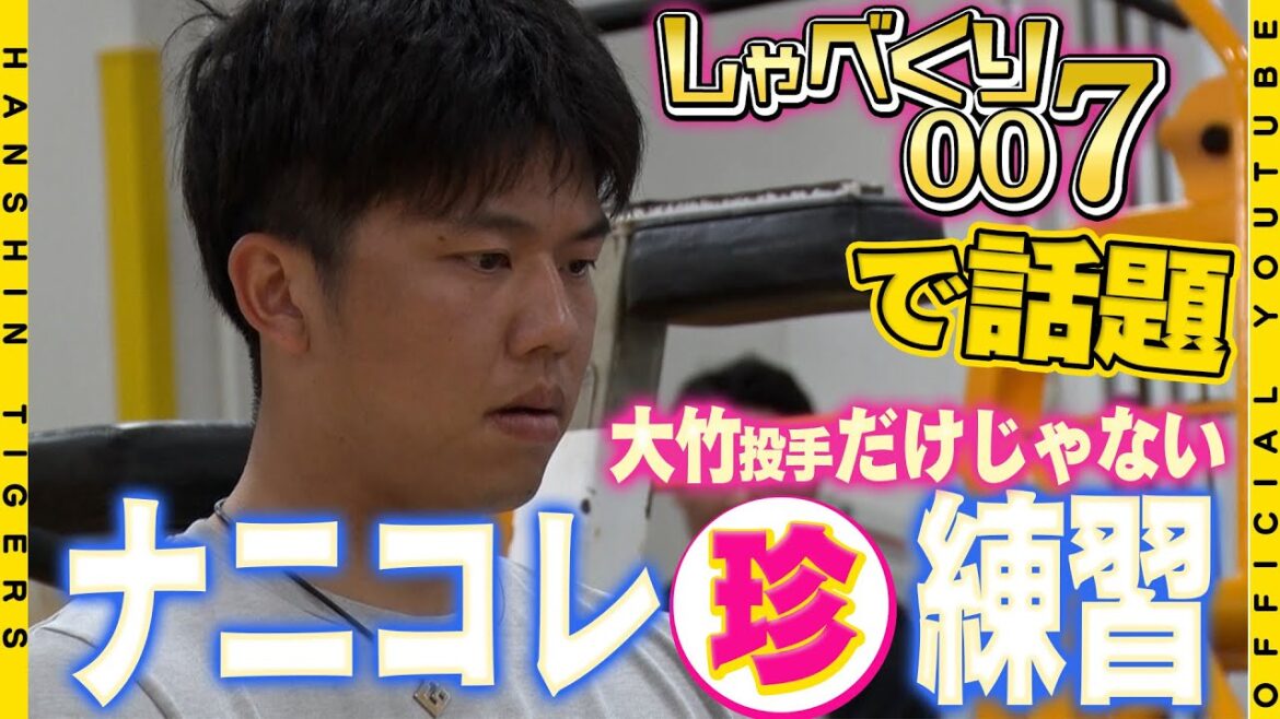 【ナニコレ】普段見ることのできない虎戦士たちの『緻密』な練習をまとめました！#大竹耕太郎 選手をはじめ、不思議な練習を広報カメラが隠し撮り！皆さんも是非参考にしてみてください！