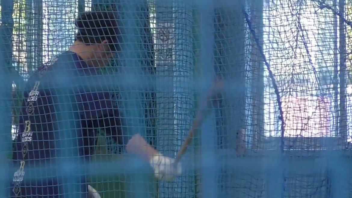 【プロ野球】2024.2.6　オリックス　春季キャンプ　『T－ 岡田選手　バッティング』