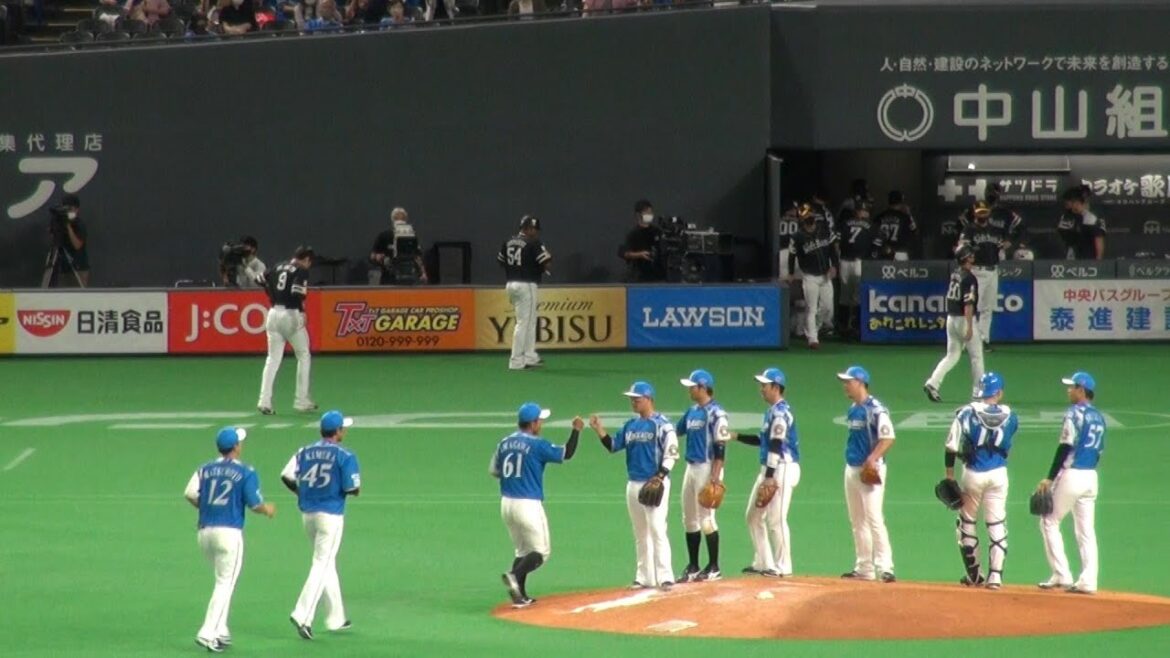 20210912 最後は杉浦稔大が締めて、ファイターズが勝利！
