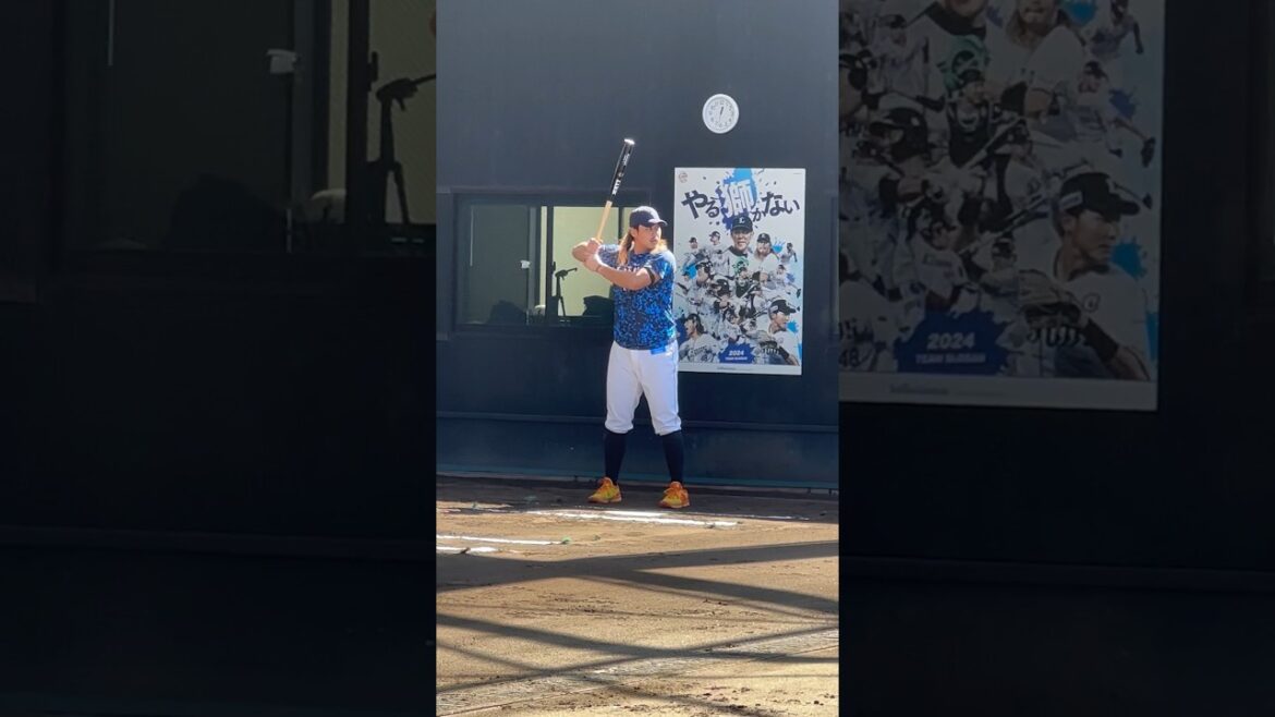 髙橋光成 ホームランバッターの貫禄www@南郷キャンプ