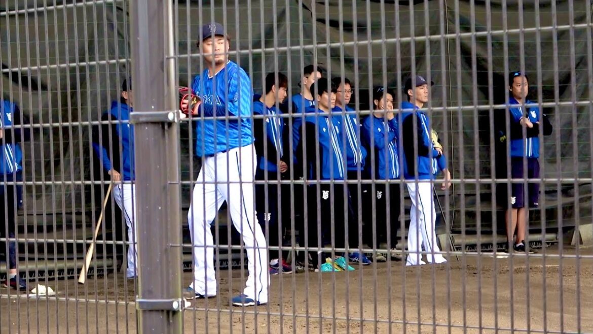 伊勢大夢のブルペン投球！ 横浜DeNAベイスターズ 2024/2/6