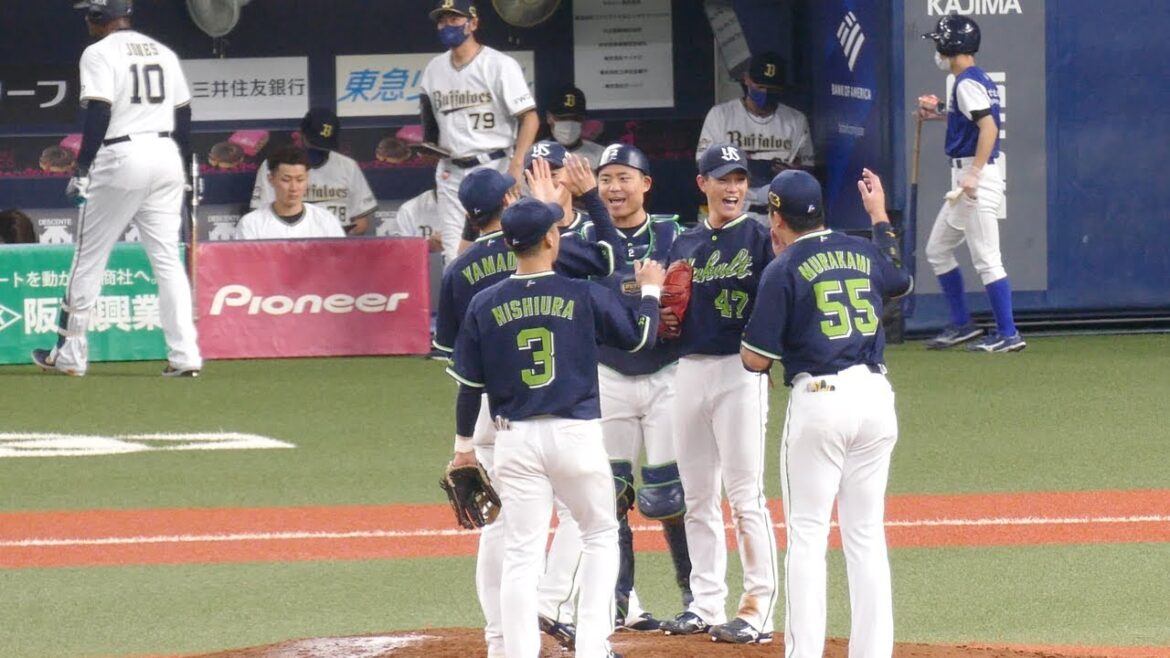 高橋 奎二 投手 日本シリーズ2021 初登板で初完封勝利の瞬間