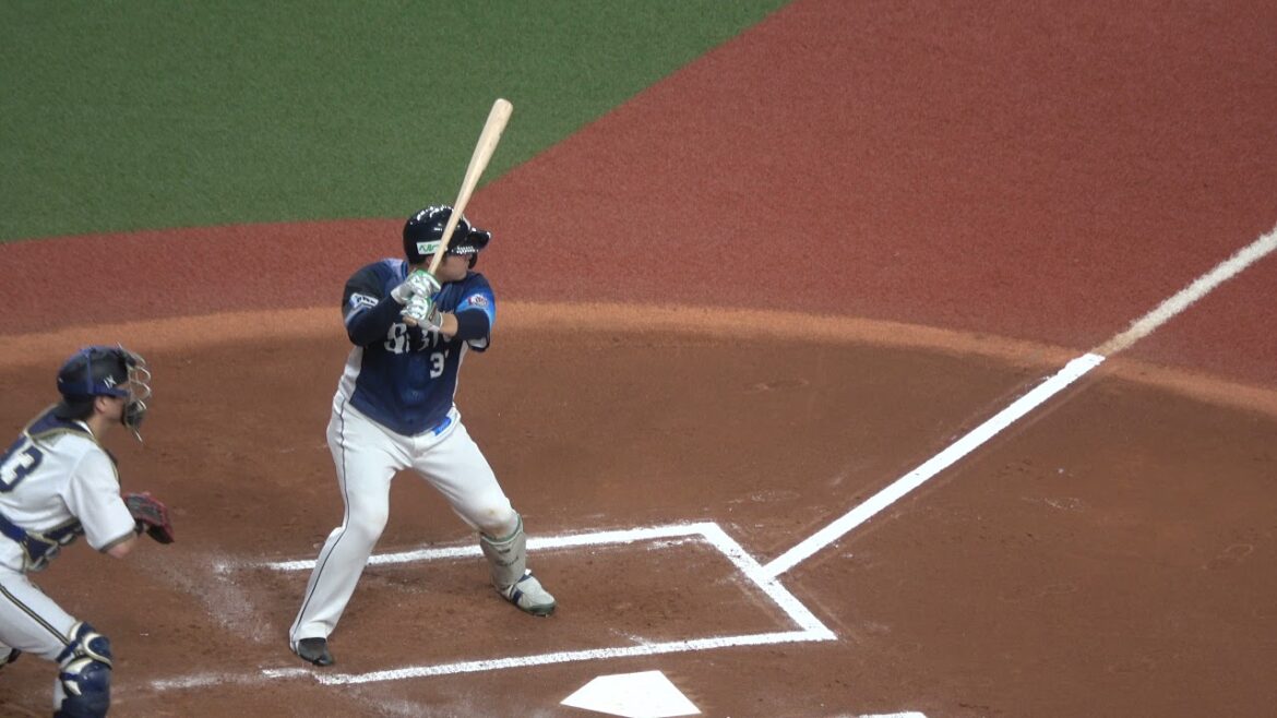 埼玉西武ライオンズ 柘植世那選手 サードゴロ 第3打席 VS オリックスバファローズ 2021/10/21