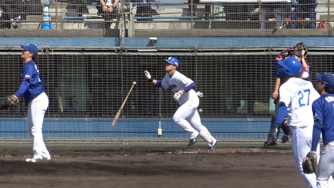 2024年チーム1号は三好の完璧すぎる3ランホームラン！！ (2024/02/10)