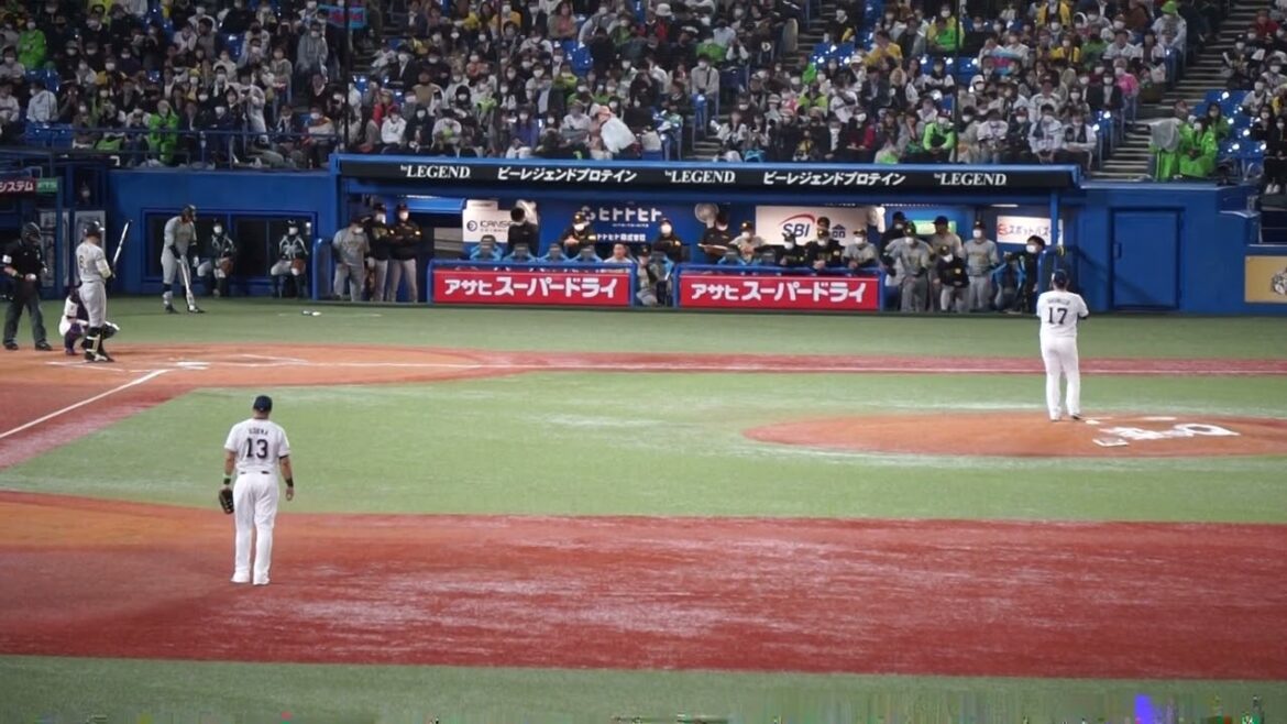 2022/10/12(水) 清水昇 空振り三振 中継ぎ登板(9回表) vs 佐藤輝明(阪神タイガース)