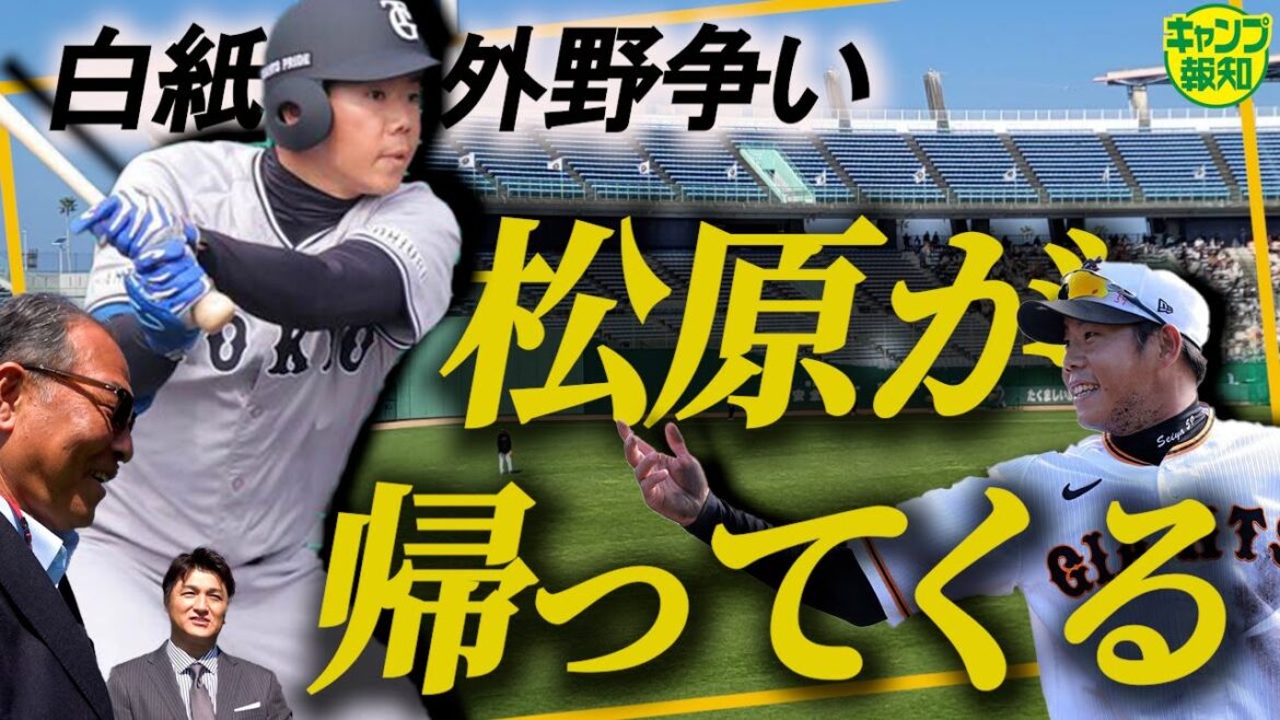 【激戦区】打って走って守れる男に兆し「打球が強くなった」と高橋由伸氏… 誰が制す外野争い【キャンプ報知】 【激戦区】打って走って守れる男に兆し「打球が強くなった」と高橋由伸氏… 誰が制す外野争い【キャンプ報知】