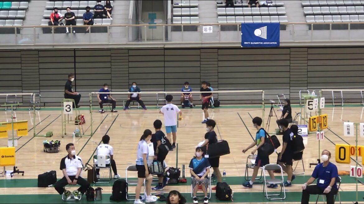 奈良岡功大 vs 菊地裕太 バドミントン シングルス