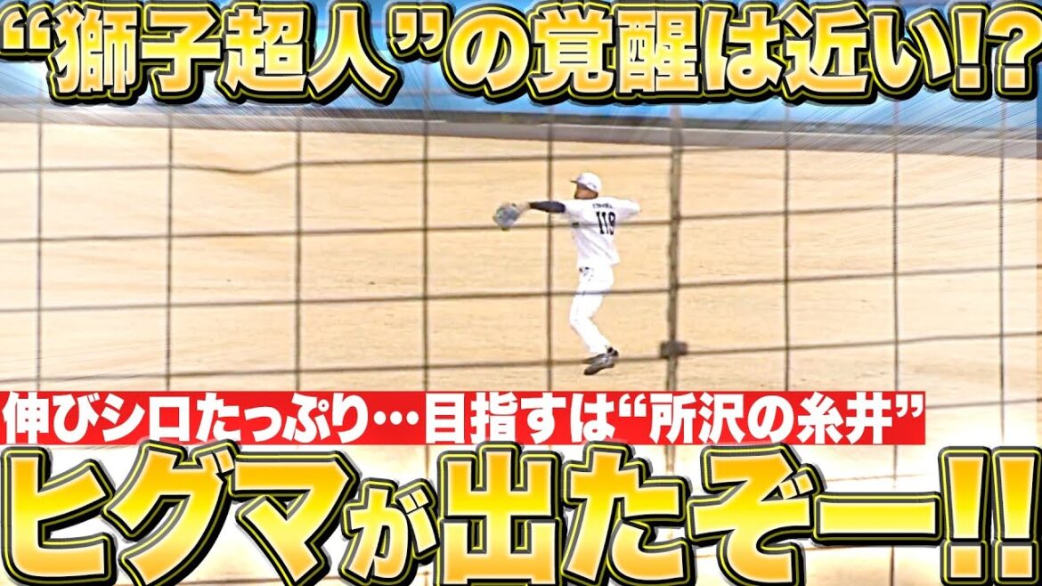 Pacific-League: 【🐻ヒグマ出没注意】モンテル『伸びシロたっぷり…“獅子超人”の覚醒が待ち遠しい!!』 【🐻ヒグマ出没注意】モンテル『伸びシロたっぷり…“獅子超人”の覚醒が待ち遠しい!!』