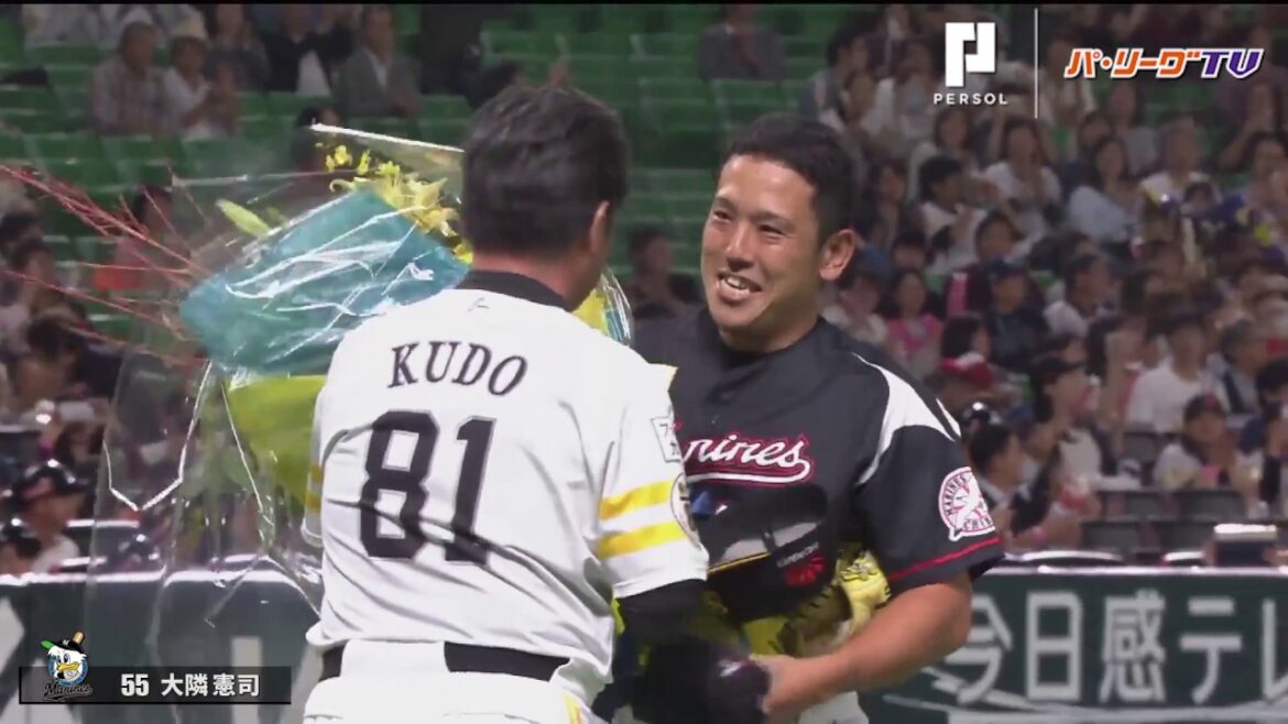 マリーンズ・大隣、慣れ親しんだマウンドで万感の最終登板　2018/10/3 H-M