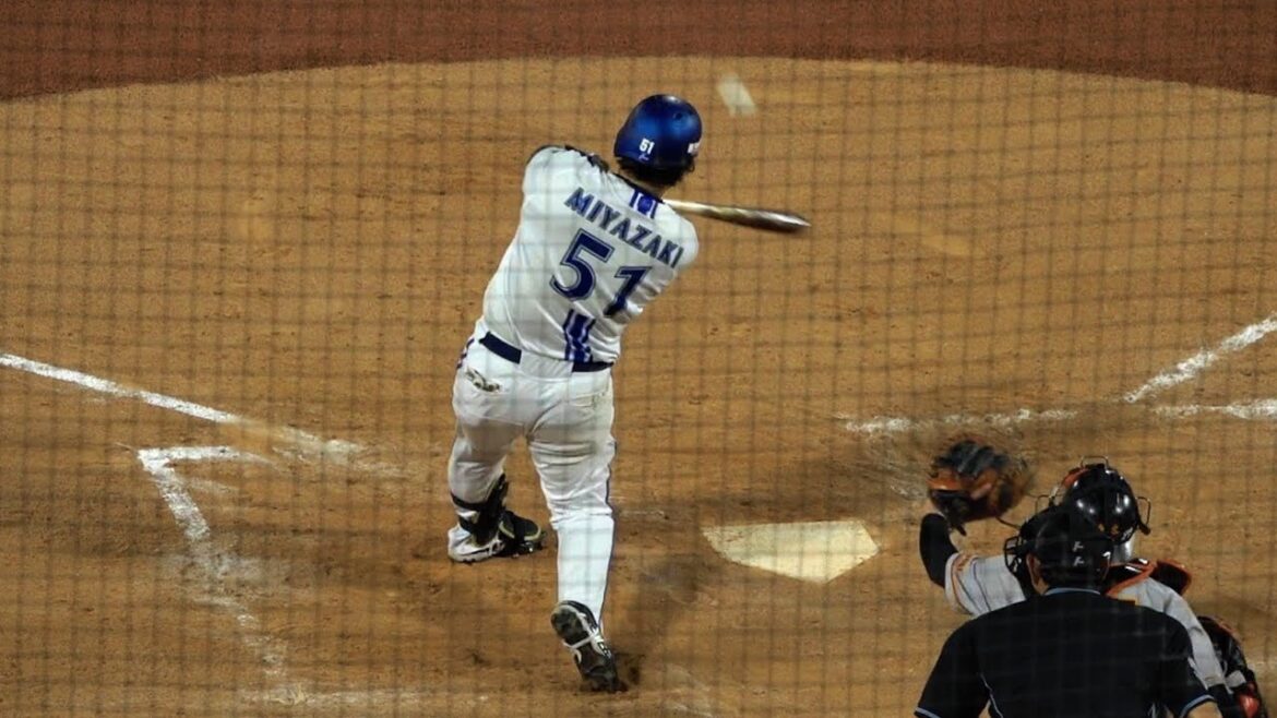 復活や！二者連発の宮﨑敏郎ホームラン！第18号 2023/09/01 横浜DeNAベイスターズ