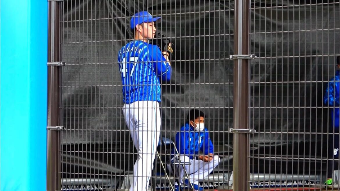 【ビジビシ投げる】 砂田毅樹 ブルペン入り 2022/2/5 沖縄キャンプ 横浜DeNAベイスターズ