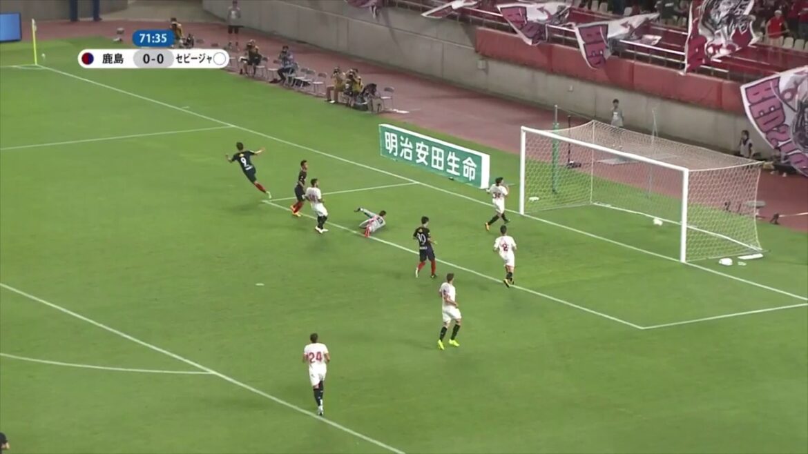 【公式】ゴール動画：鈴木 優磨（鹿島）72'分 鹿島アントラーズvsセビージャFC 明治安田生命Ｊリーグワールドチャレンジ 2017/7/22