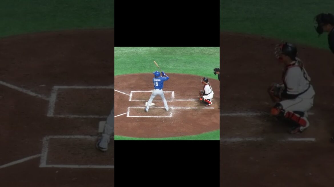 【ファイターズ】アルカンタラのバッティングフォーム 2023年3月19日 読売ジャイアンツVS 北海道日本ハムファイターズ