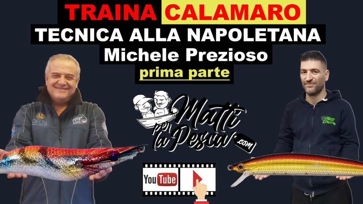 Traina al Calamaro - Tecnica alla Napoletana - video guida dettagliata - prima parte (4K)