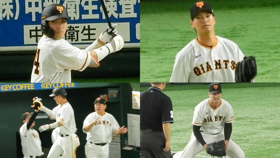 【ハイライト】2023.5.20 巨人対中日 大城のプロ初の満塁ホームランが飛び出すなど効果的に得点を重ねた巨人が快勝！先発・グリフィンは6回2失点の好投で4勝目！【鈴木康平・中川・岡本】