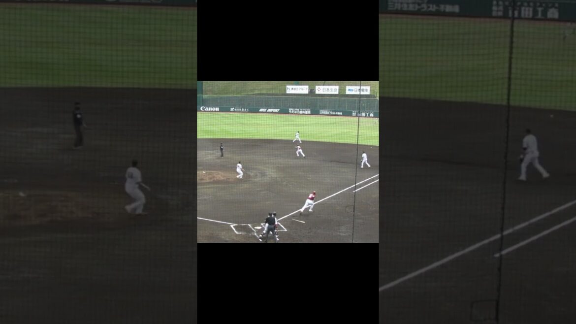 【イーグルス】堀内謙伍の球足の速いライト前ヒット 2023年4月8日 読売ジャイアンツVS 楽天ゴールデンイーグルス2軍戦