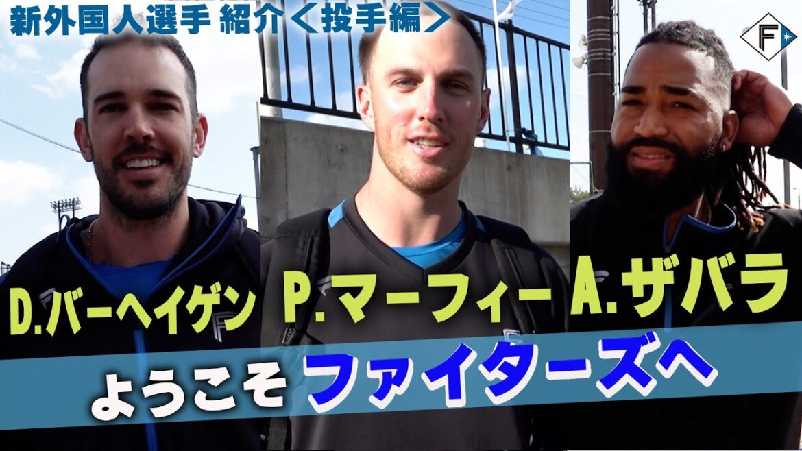 【春季キャンプ2024】新しく仲間に加わった外国人選手・投手編