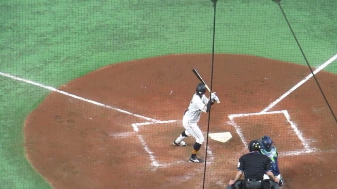 もし松原聖弥が右打者ならこんな打撃フォームだった