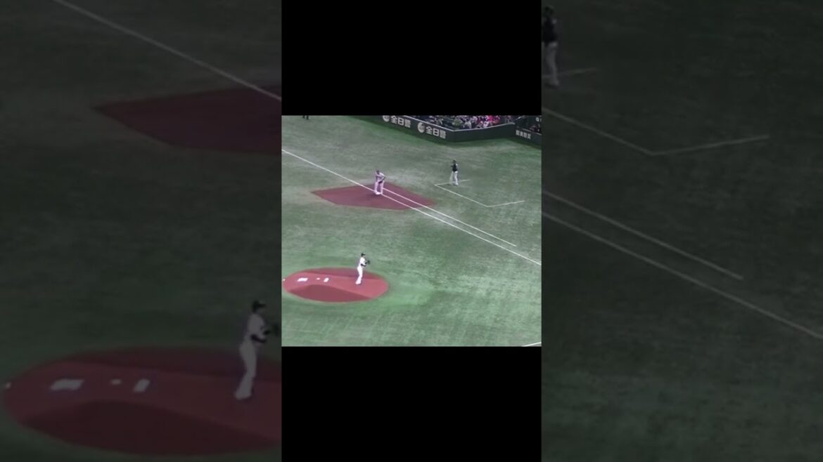 原樹理  投球フォームを3塁側3階席より【2021日本シリーズ5回戦 ヤクルト スワローズ対オリックス バファローズ2021年11月25日】