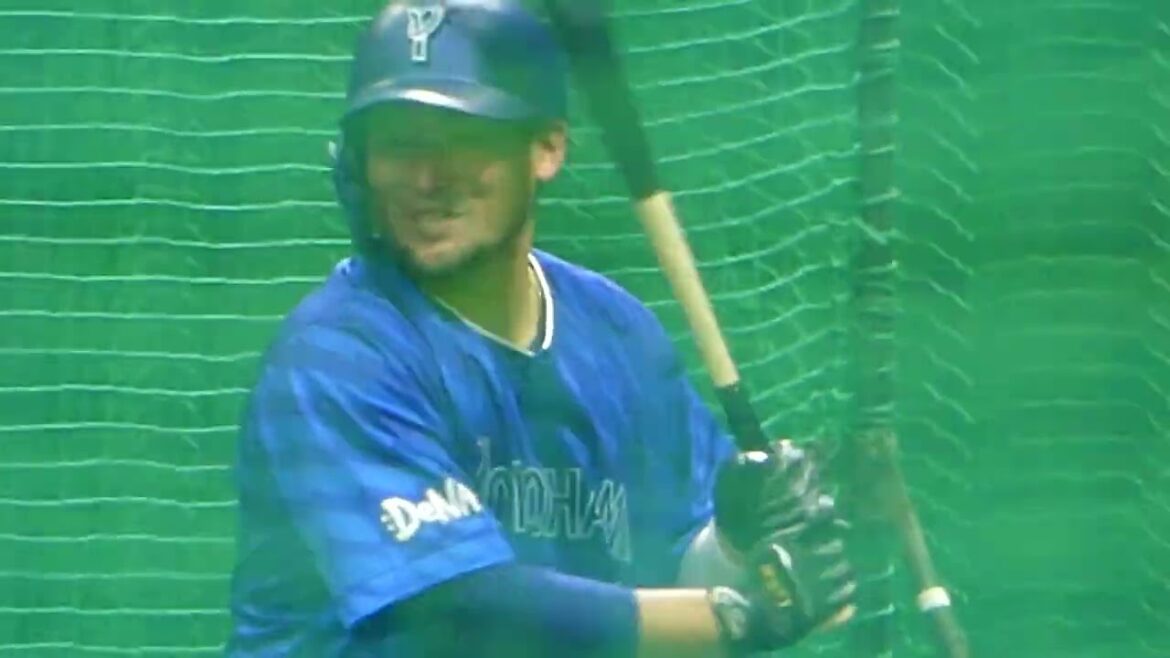 2024年2月 横浜DeNA春季キャンプ B班奄美 戸柱選手・森 敬斗選手の室内打撃練習