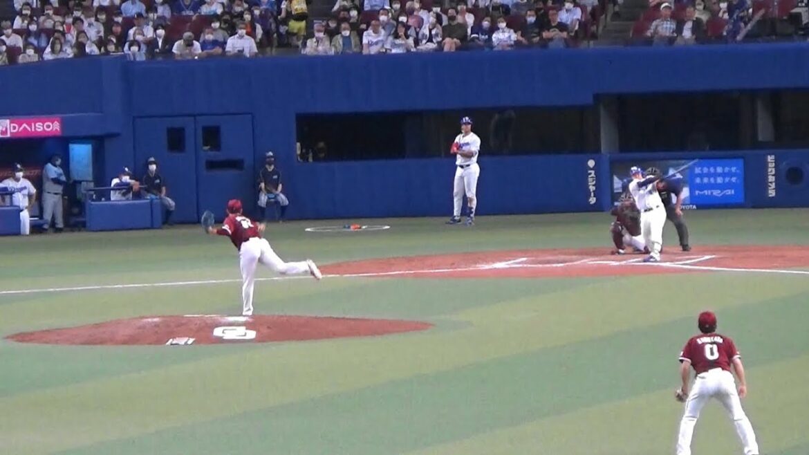 6/2鵜飼航丞の特大ファール