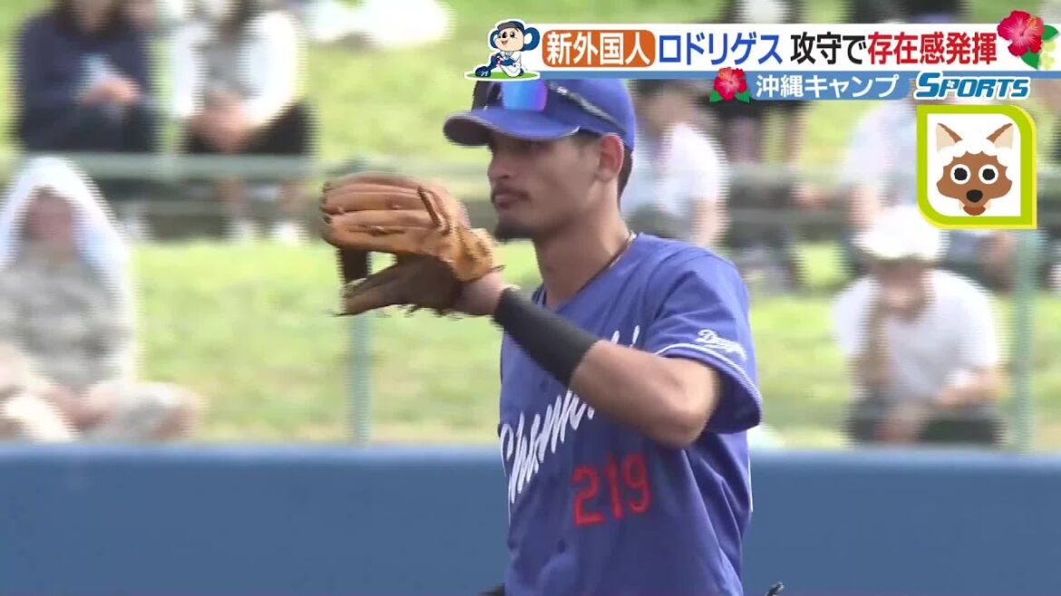 練習試合でロドリゲスが攻守で存在感 辻本倫太郎がプロ初打点をマーク【ドラゴンズ沖縄キャンプ】 練習試合でロドリゲスが攻守で存在感 辻本倫太郎がプロ初打点をマーク【ドラゴンズ沖縄キャンプ】