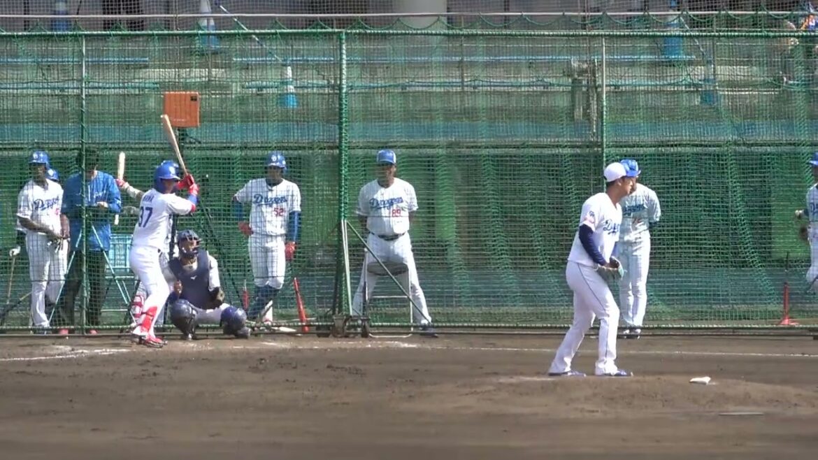 【全球ダイジェスト】育成ルーキー菊田翔友が加藤翔平・高橋周平・濱・味谷と対戦し圧巻の投球で1回無失点！（2024年2月21日）