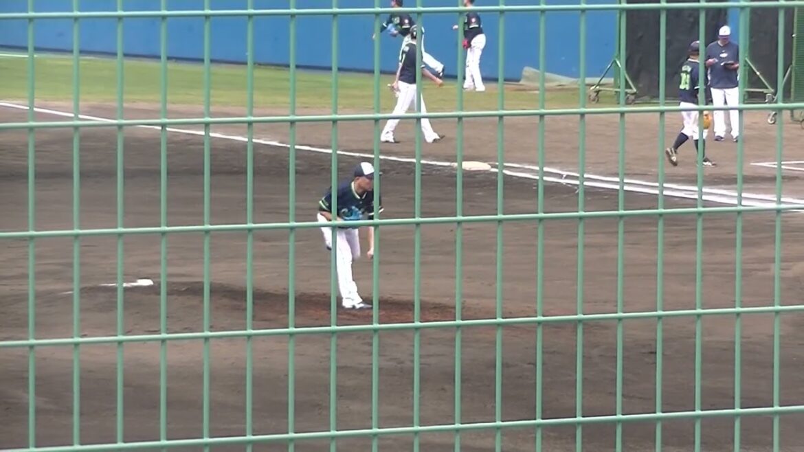 【ヤクルトキャンプ】23年目 石川雅規の投球フォーム【春季浦添キャンプ ヤクルトスワローズ2024年2月20日】