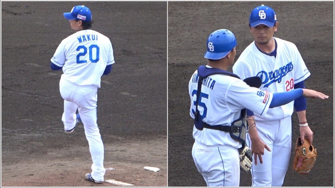 涌井がシート打撃に登板しビシエド・中田翔・ナカジなどと対戦！今日の全投球！ (2024/02/20)