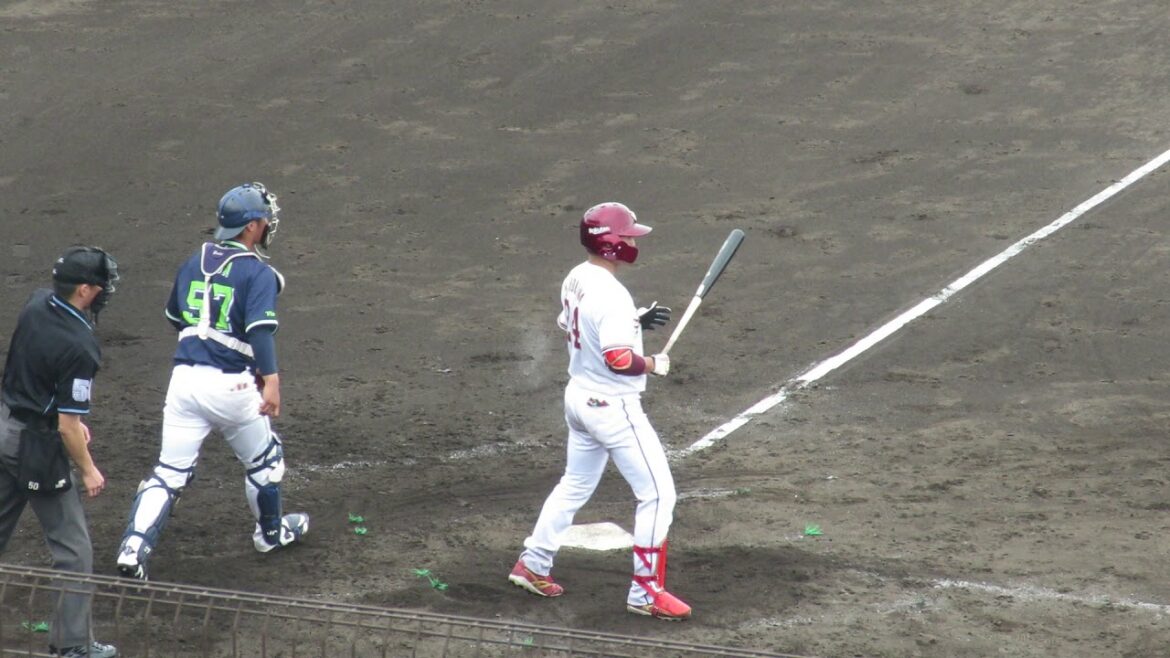 黒川　史陽（楽天ゴールデンイーグルス）　バッテイング　第1打席