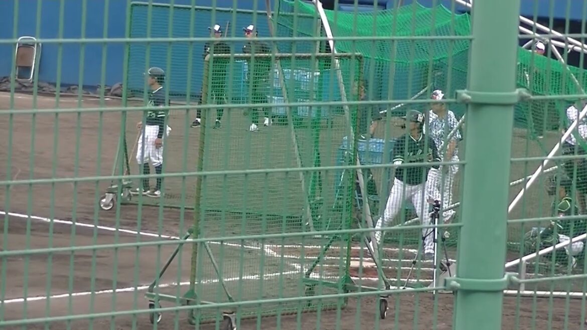 【ヤクルトキャンプ】石川雅規と長岡秀樹の対決【春季浦添キャンプ ヤクルトスワローズ2024年2月20日】