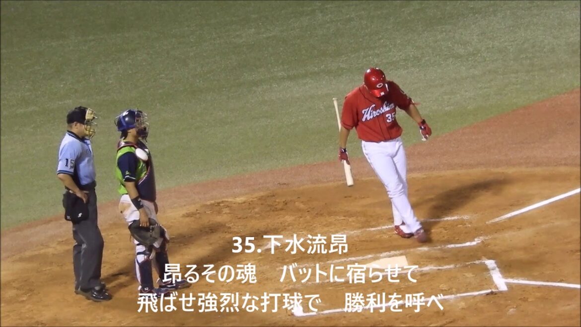 広島東洋カープ  35 下水流昂 応援歌