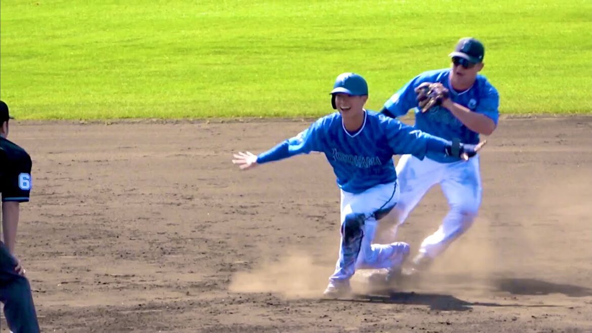 アウト判定にがっくりする柴田w 横浜DeNAベイスターズ 2024/2/13 牧秀悟 佐野恵太