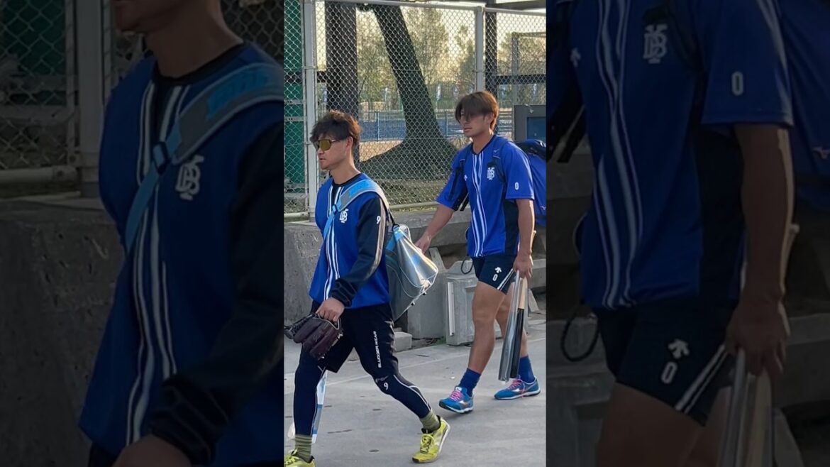 大和と大田泰示の『おはよう』 横浜DeNAベイスターズ 2024/2/22