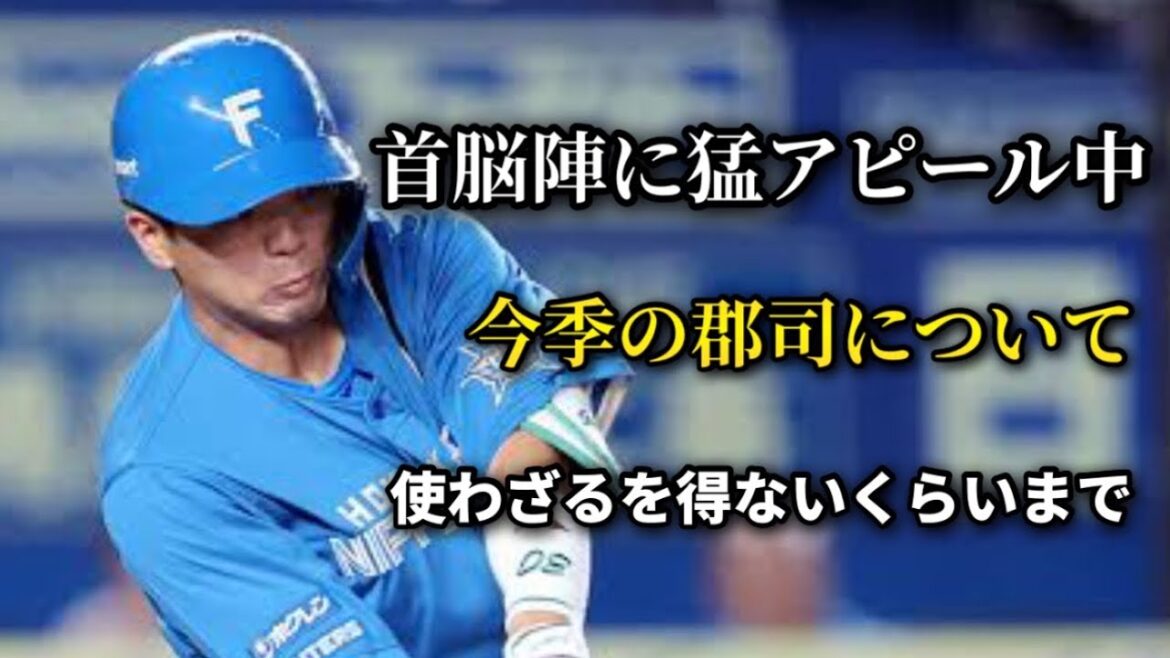 【開幕スタメンへ猛アピール】レギュラー争いが熾烈に　郡司の春季キャンプでの成績や今季の起用法を考察【北海道日本ハムファイターズ】