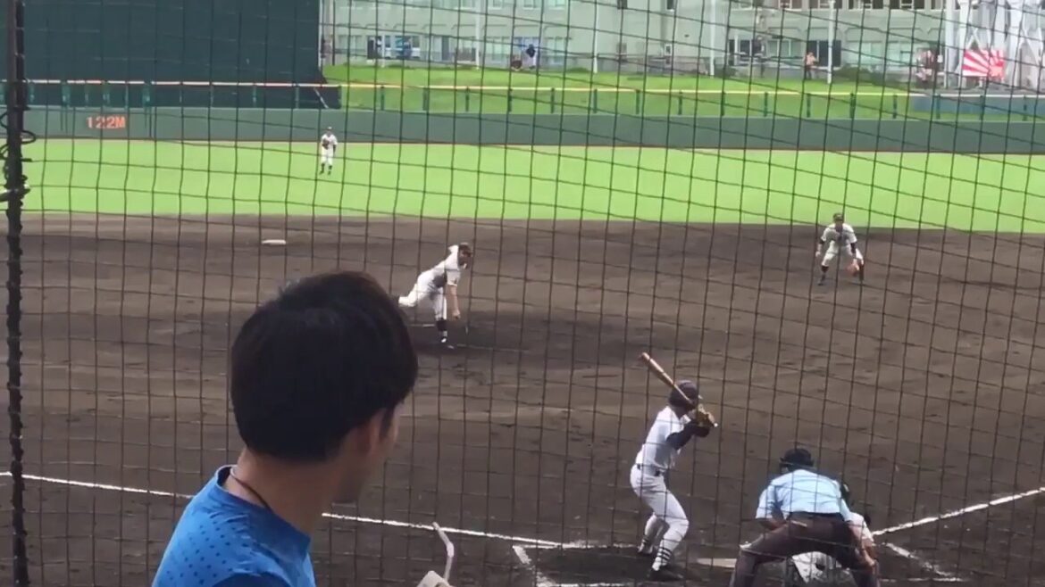 平良　海馬（八重山商工3年）①　MAX151km/h　2017年　6月18日（日）　第99回全国高等学校野球選手権沖縄大会　1回戦