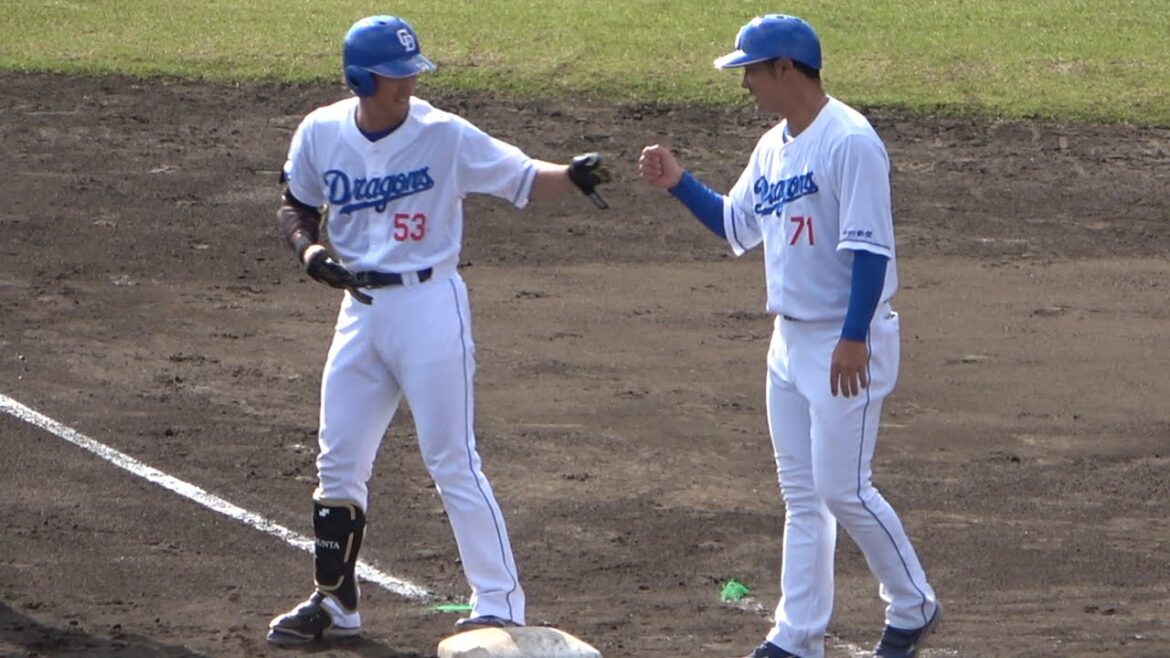 代打・後藤駿太が華麗な流し打ちクリーンヒット！ (2024/02/17)