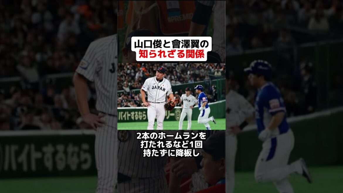 【因縁？】山口俊と會澤翼の知られざる関係性 #野球ネタ #野球 #プロ野球 #山口俊 #會澤翼 #因縁 #日本代表 #死球 #乱闘