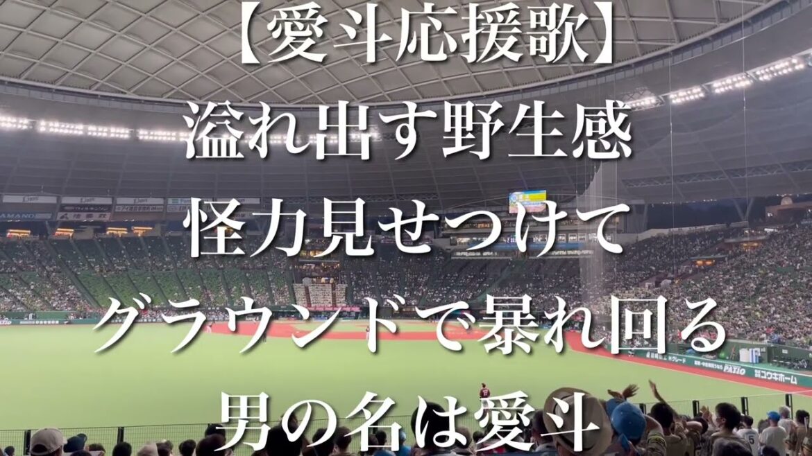 埼玉西武ライオンズ 愛斗 応援歌【歌詞付き】