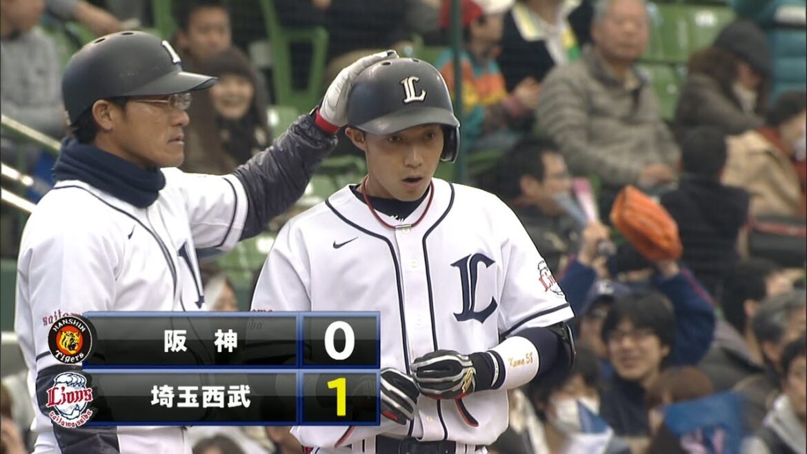 熊代、左中間を破る先制二塁打！ 2014.03.16 L-T