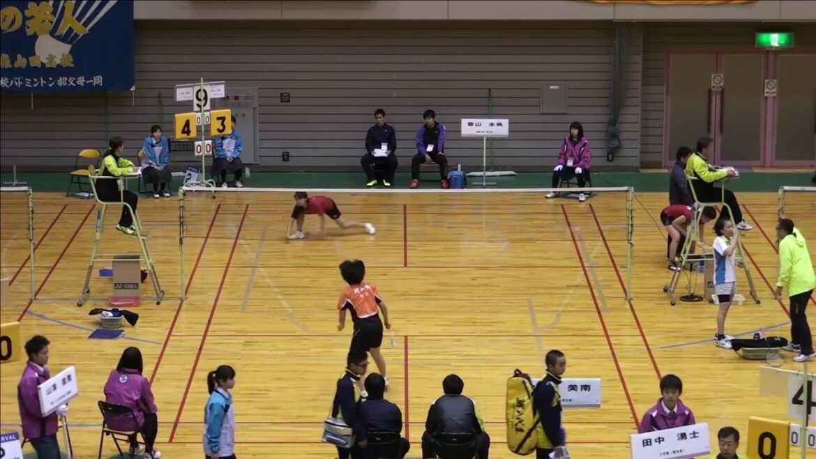 川島 美南(埼玉栄・埼玉県) vs 香山 未帆(倉敷中央・岡山県) 高校選抜バド2016 個人 シングルス2回戦