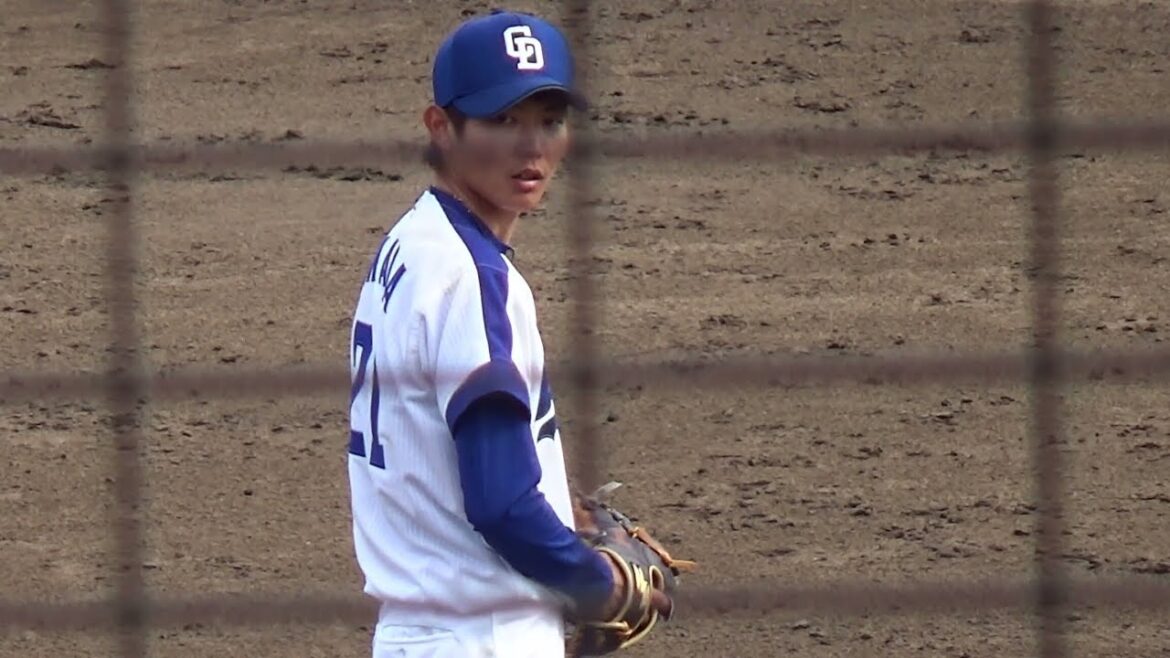 【二軍】2018.4.1 背番号21の左腕・復活へ一歩前進！中日ドラゴンズ 岡田俊哉 1イニングを三者凡退に抑える好投！