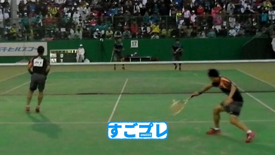 すごプレソフトテニス アジア選手権2016 男子 ダブルス 準決勝 篠原・小林ー船水(颯)・上松 すごプレソフトテニス アジア選手権2016 男子 ダブルス 準決勝 篠原・小林ー船水(颯)・上松