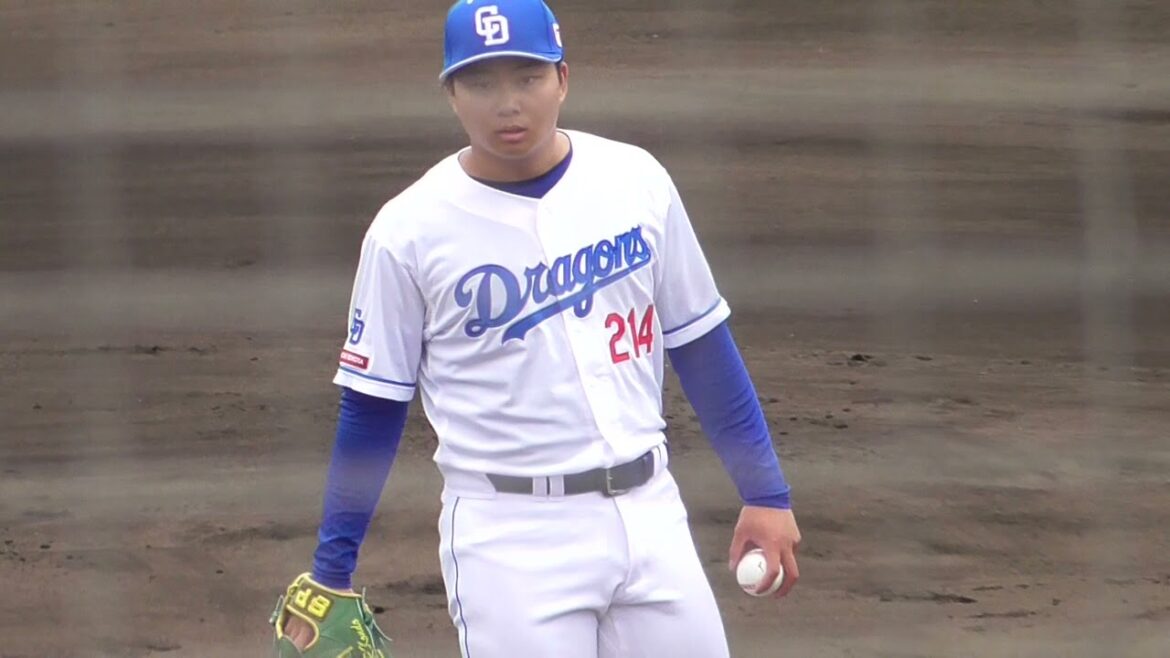 2024年2月 ファーム練習試合 中日ー阪神 6回表・阪神の攻撃