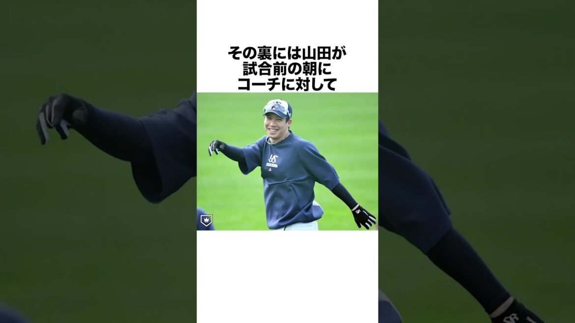 山田哲人の面白エピソード5選