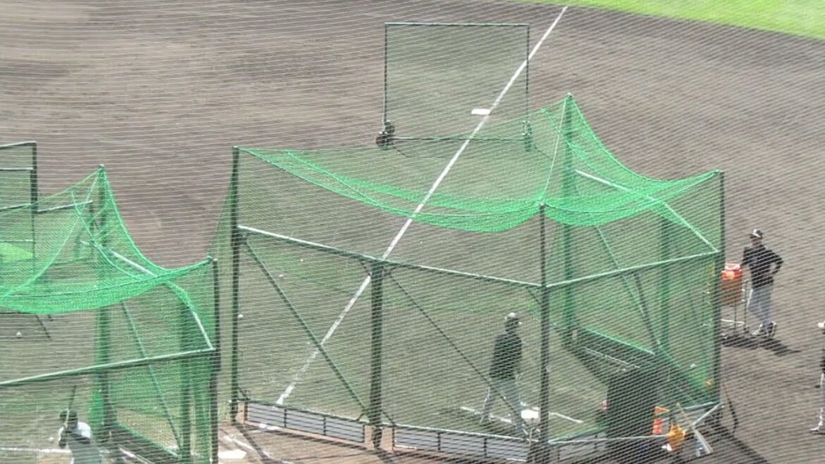 巨人 坂本勇人の打撃練習〜読売ジャイアンツ春季キャンプ2024年2月21日