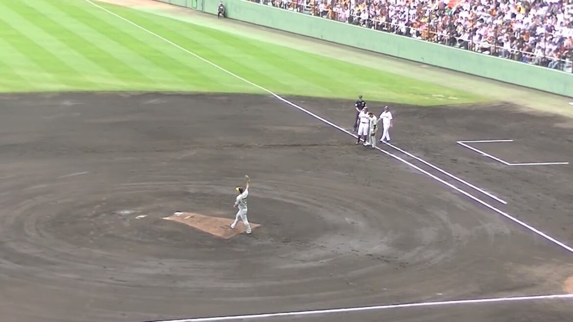 吉川尚輝の打球 ゴールデングラブの中野拓夢がまさかのタイムリーエラー【オープン戦 読売ジャイアンツ対 阪神タイガース2024年2月23日】