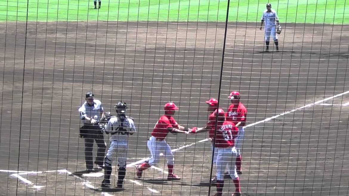 広島カープ 二軍 20130611 土生翔平 右中間ホームラン&センター前タイムリー