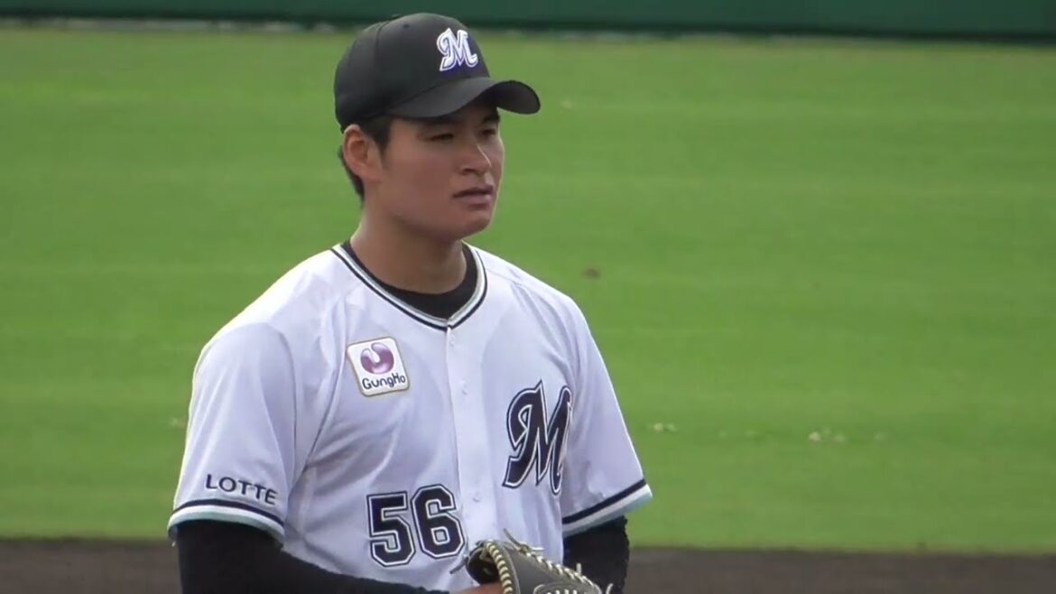 2024年2月 春季キャンプ練習試合 千葉ロッテー東北楽天 1回表・東北楽天の攻撃